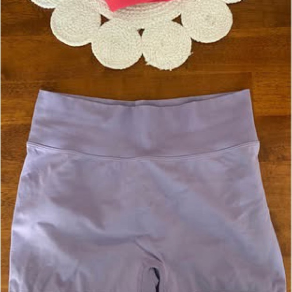 Lavender Women's Spandex Shorts
